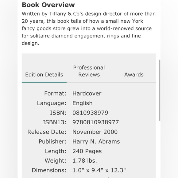 Fabulous Tiffany Jewels book - Picture 2 of 2